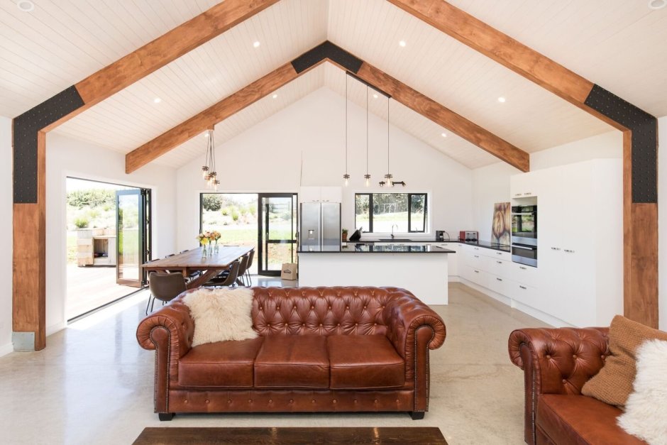 Барнхаус металлические балки