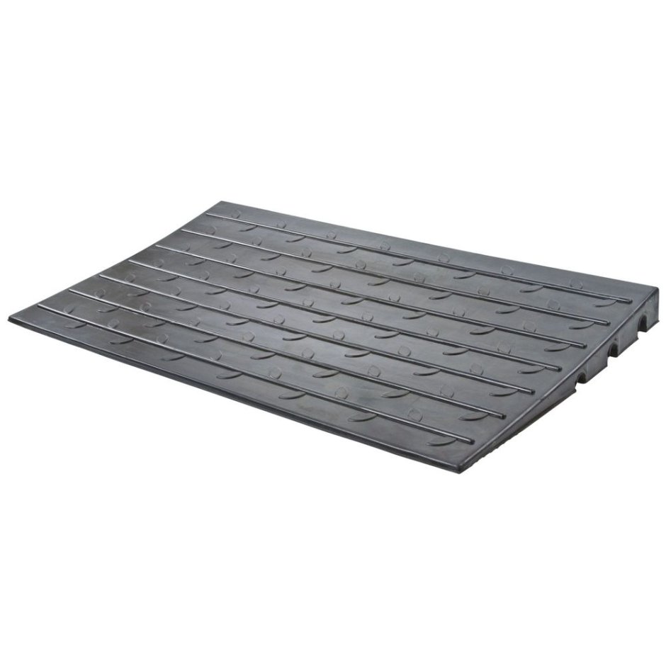 Резиновый пандус пороговый 110*4.5*20см