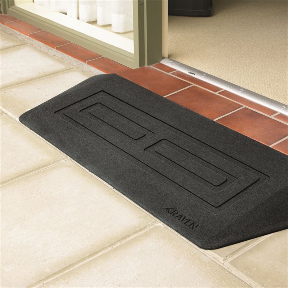 Raven Rubber Threshold Ramp