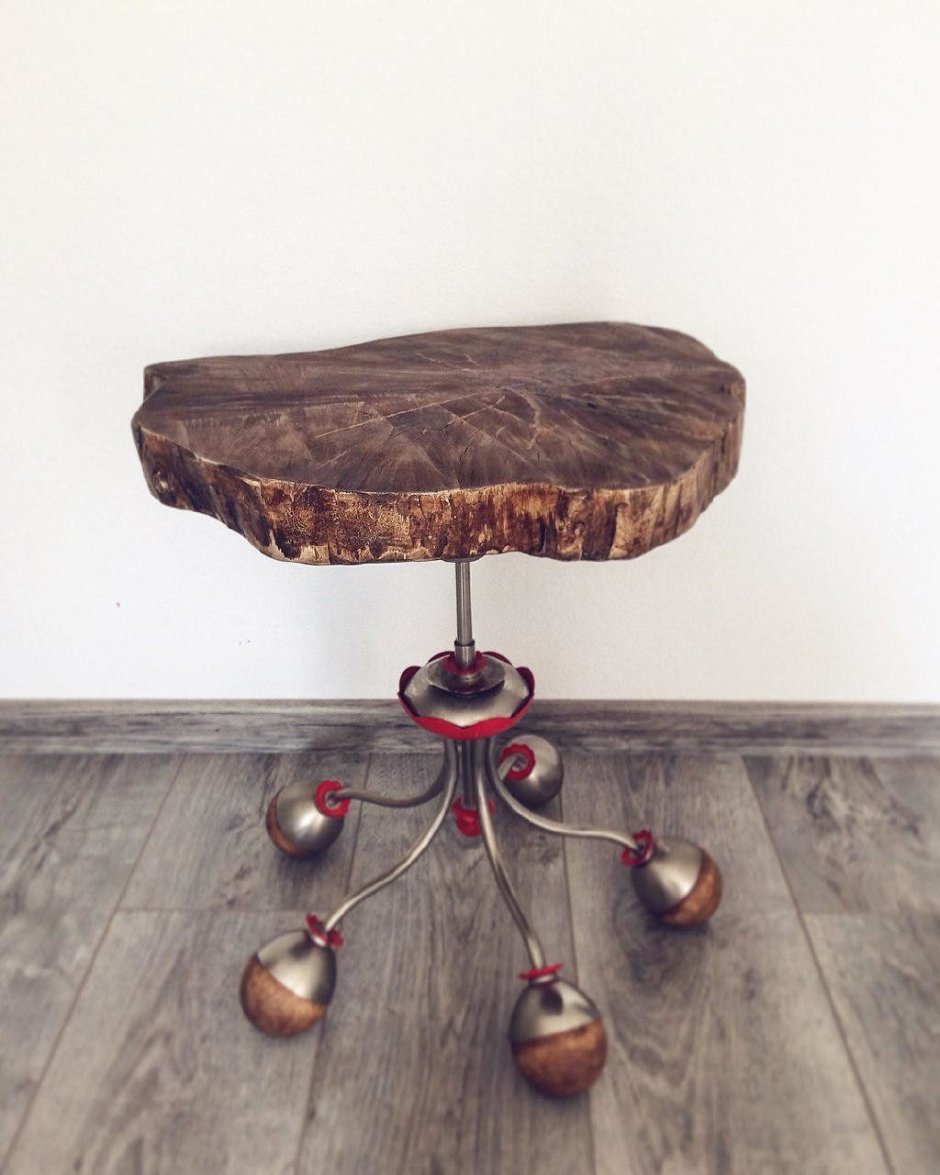 Лампа из слэба