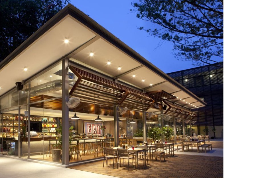 Фасад ресторана