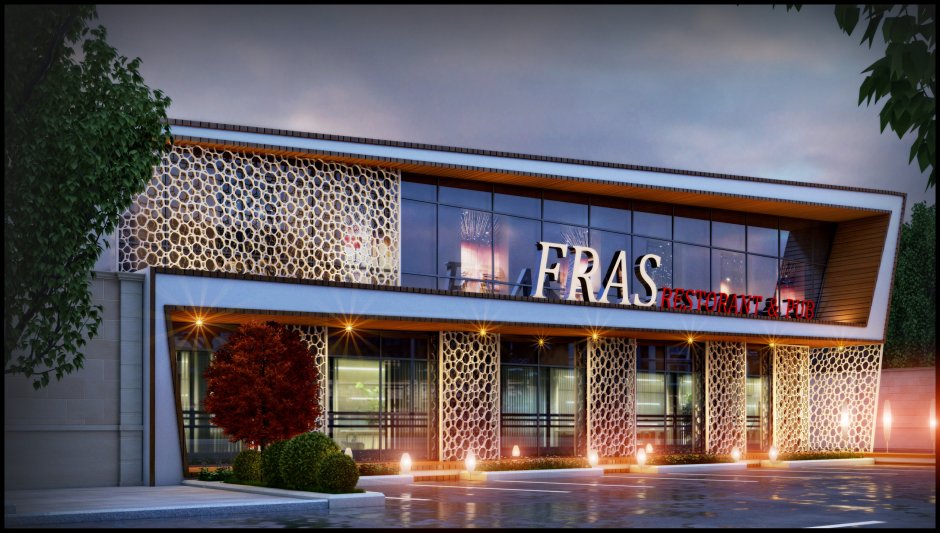 Фасад ресторанчика Армении