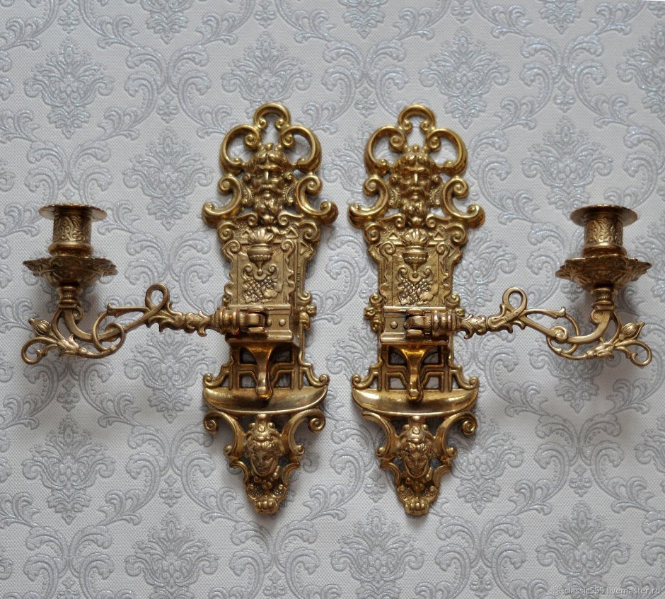 Подсвечник настенный