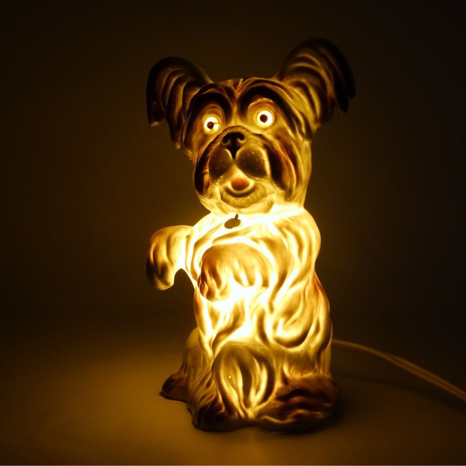 Dog Shaped Table Lamp