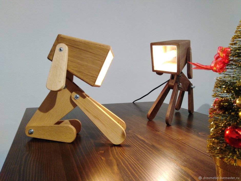 Светильники в форме животных