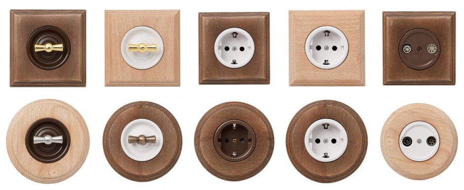 Legrand накладные выключатели ретро