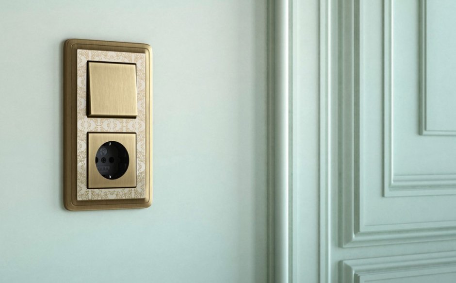 Розетки gira Classix в интерьере