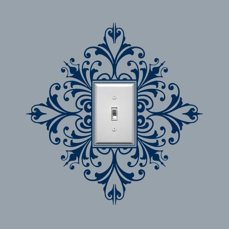 Наклейки на выключатели и розетки