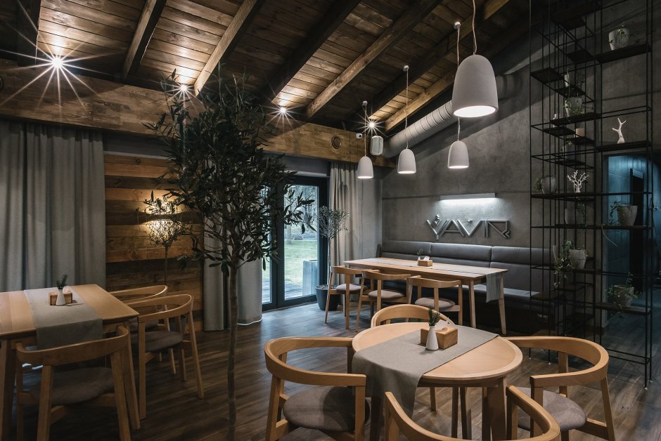 Экостиль в интерьере ресторана