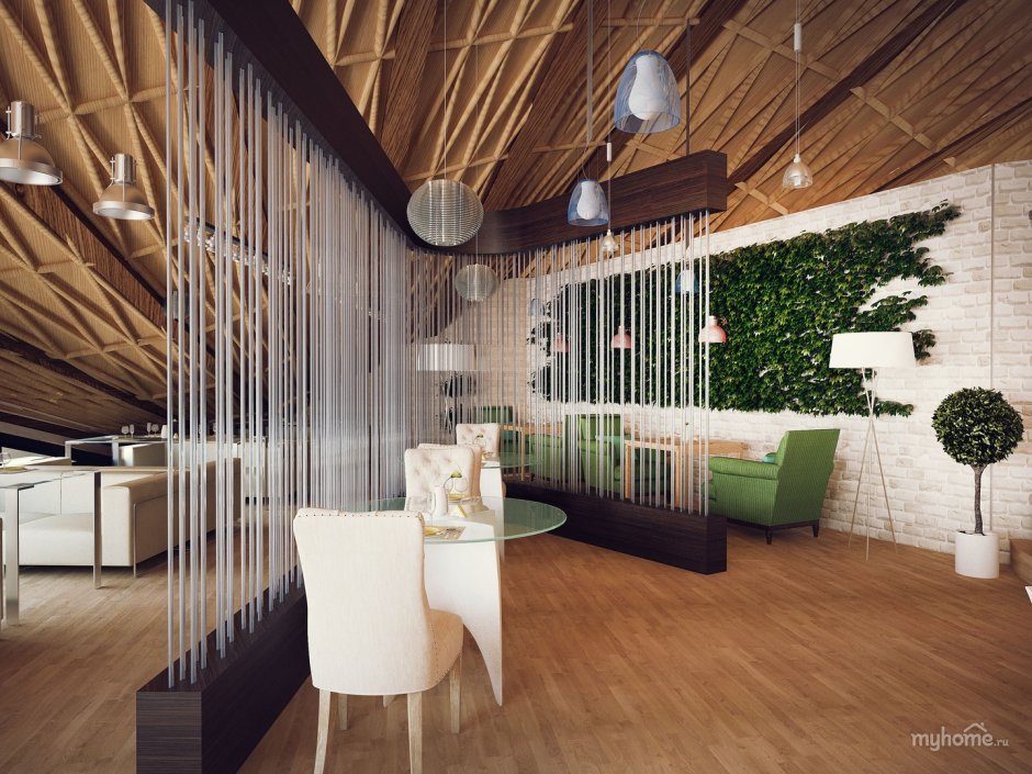 Ресторан в европейском стиле