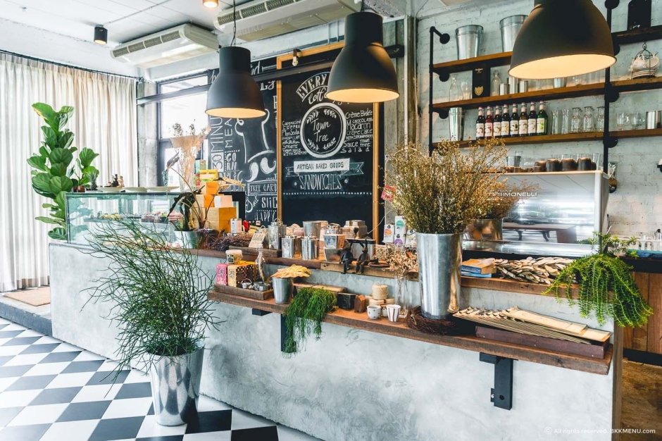 Ресторан в стиле экостиль