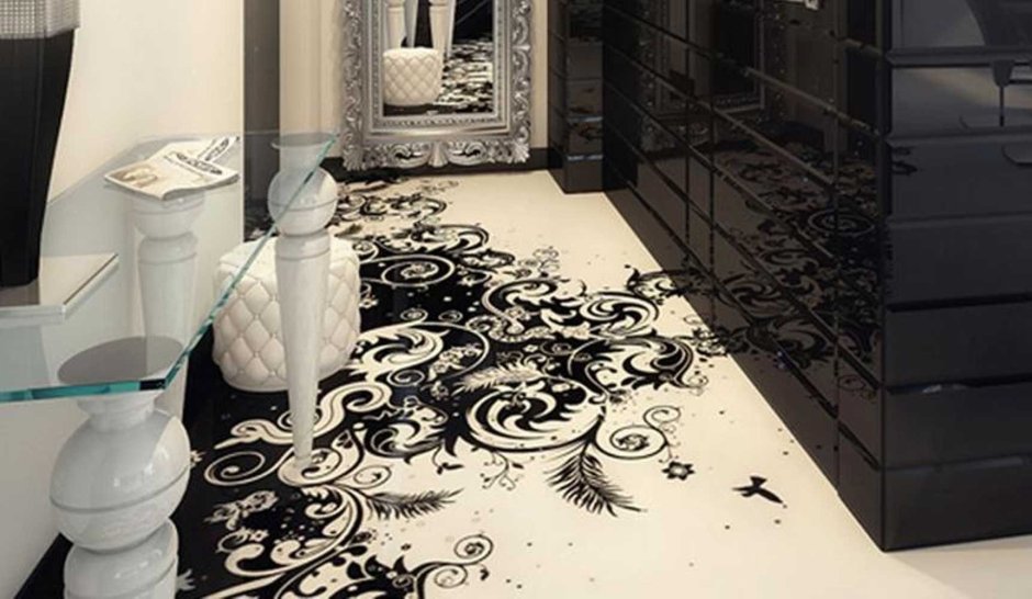 Английская метлахская плитка Original Style в прихожей.