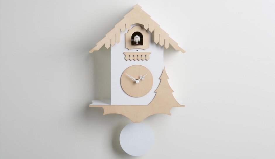 Домик из часов