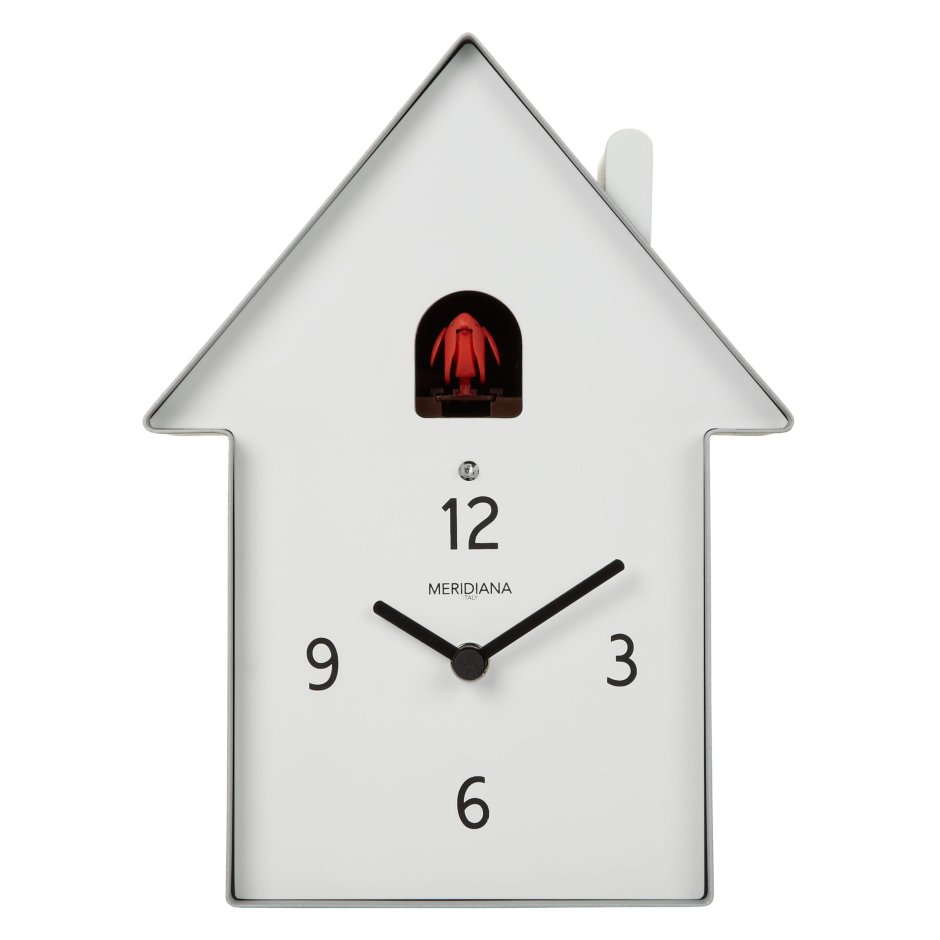 Часы в форме домика