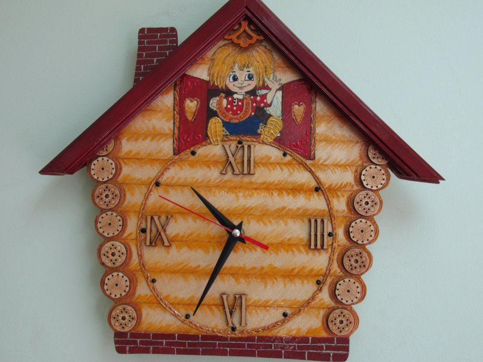 Ключница домик из фанеры