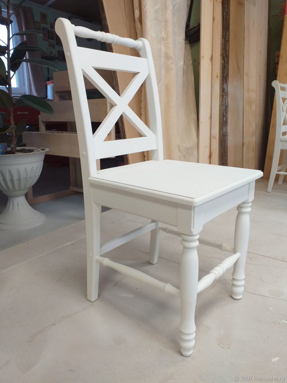 Стул Volker Grey+White