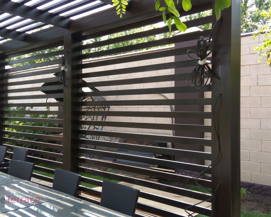 Жалюзи для беседки