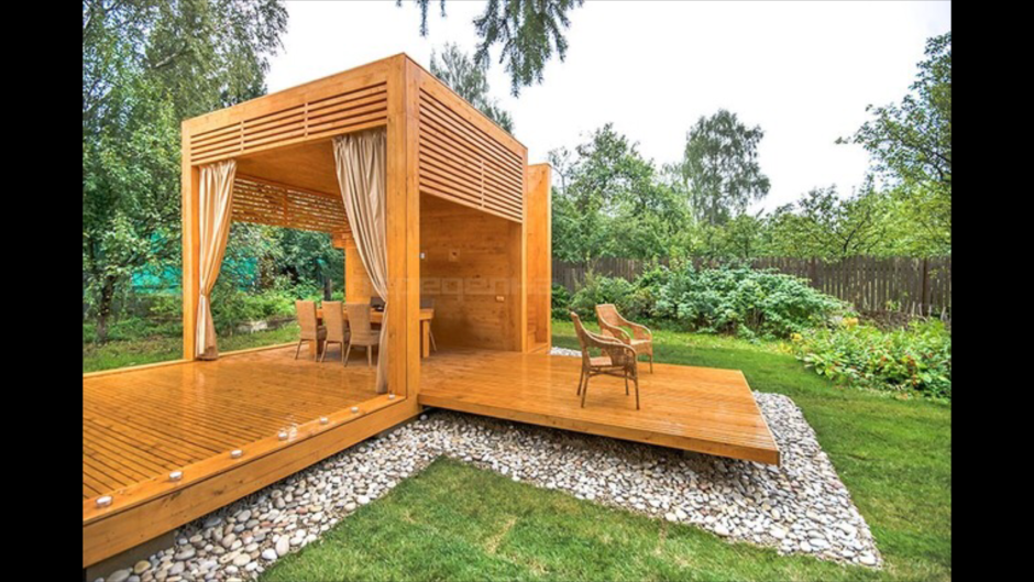 Оригинальные беседки