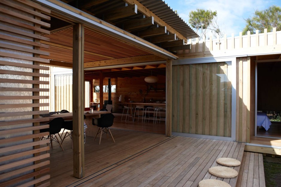 Рейки на террасе