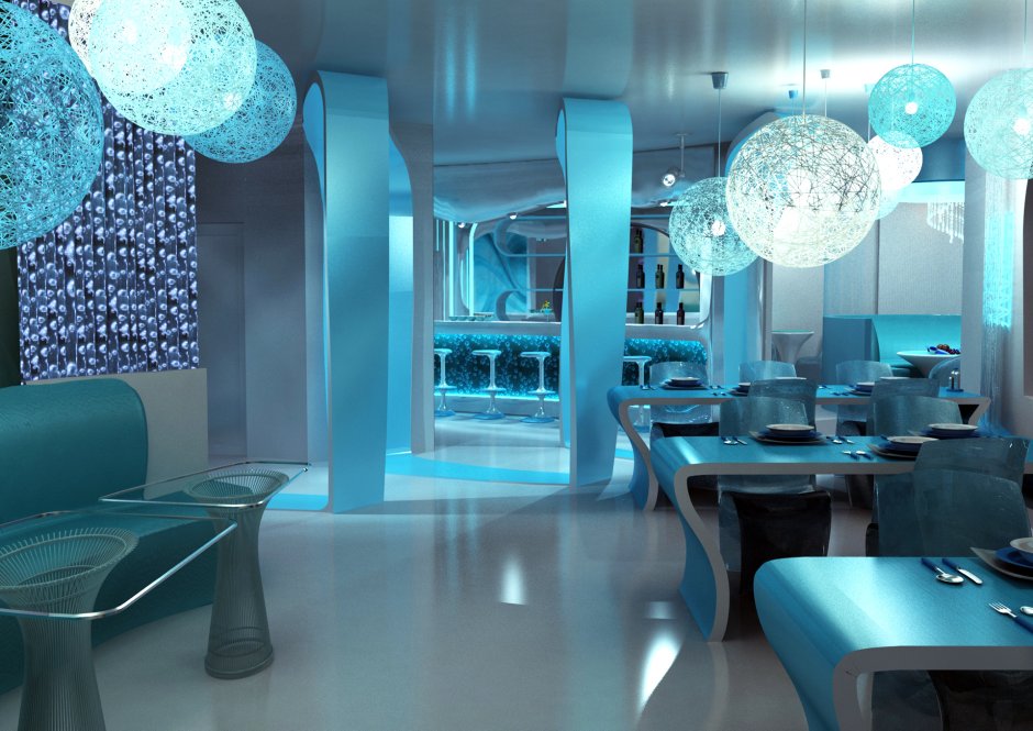 Ресторан в подводном мире submarino