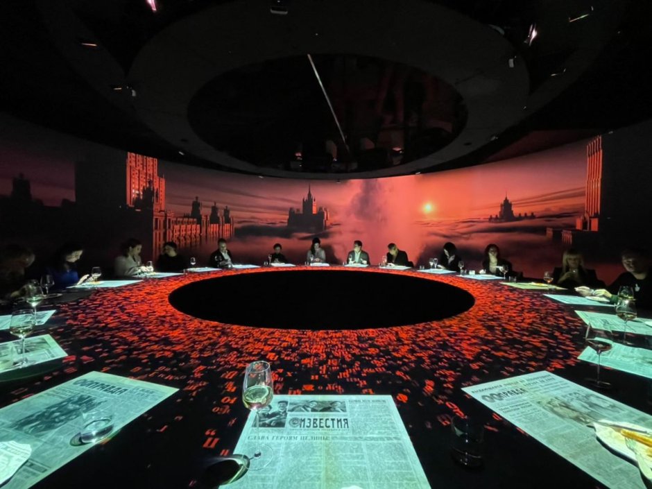 Креативный интерьер кафе