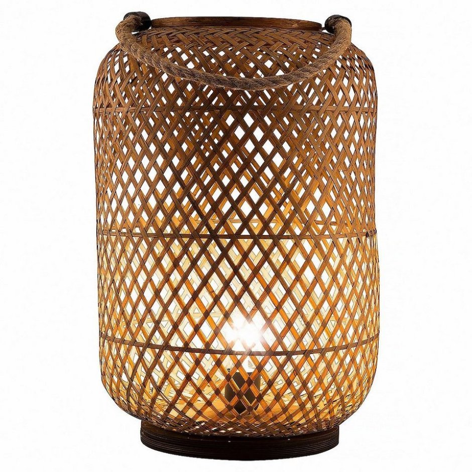 Плетеный подсвечник