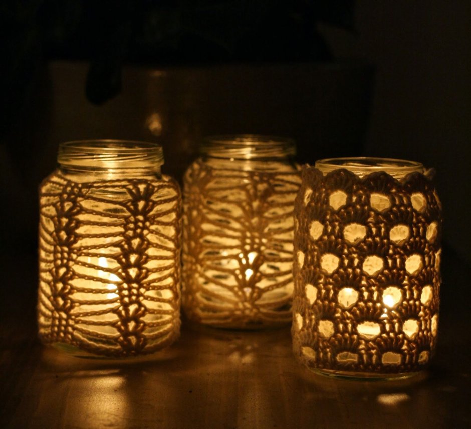 Подсвечник плетеный фонарь