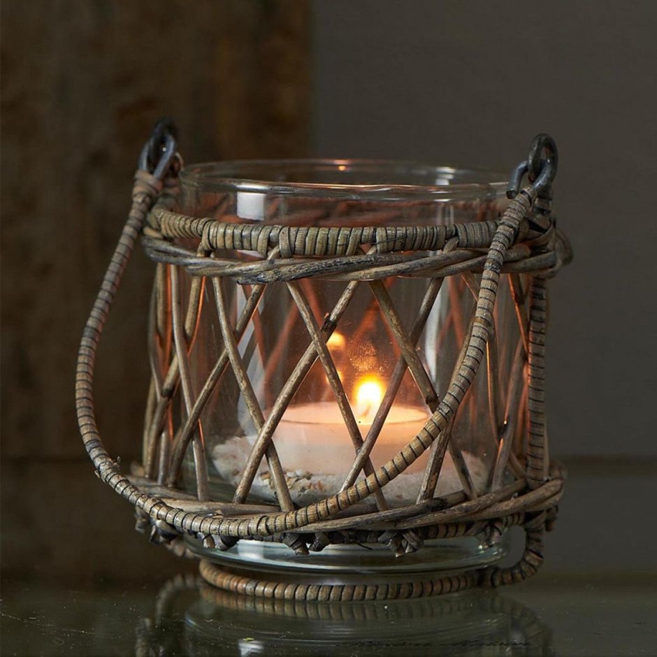 Декор новогоднего фонаря