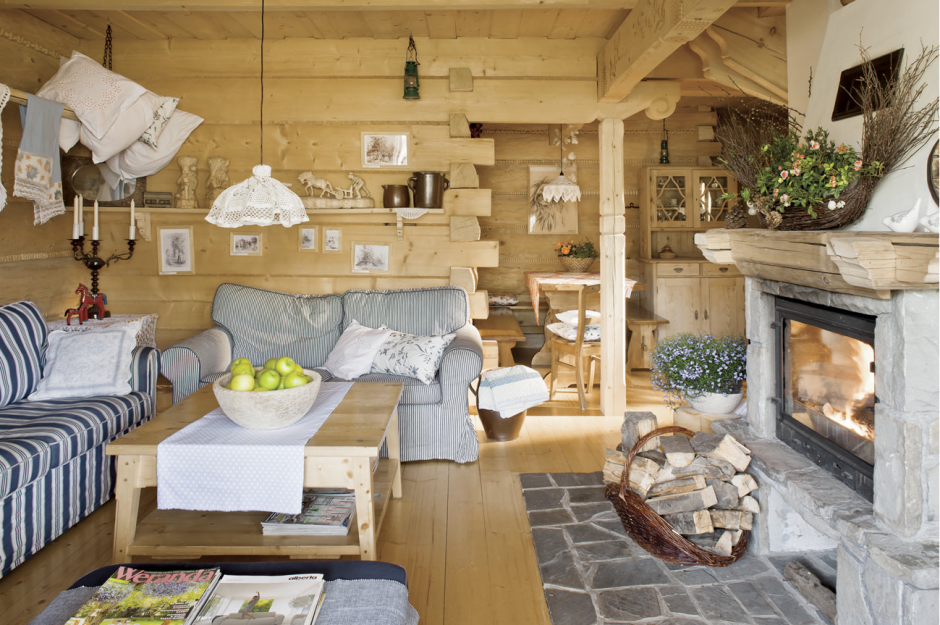 Русская изба внутри убранство