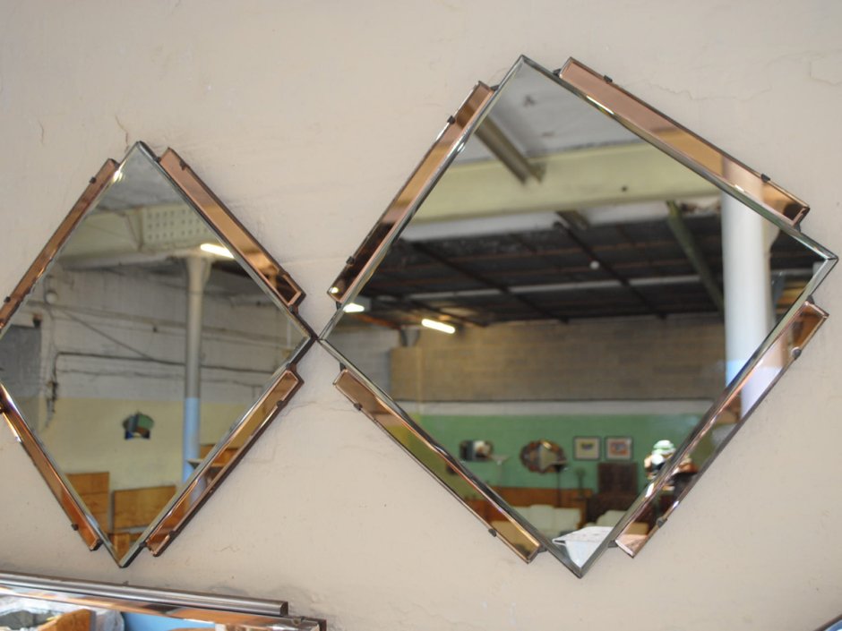 Зеркало с широким фацетом "Ребекка"