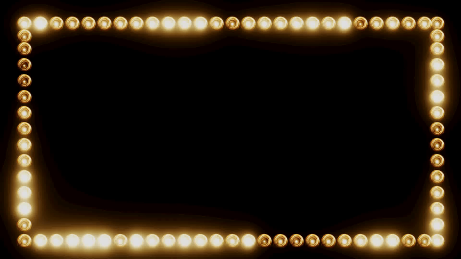 Рамка из гирлянды