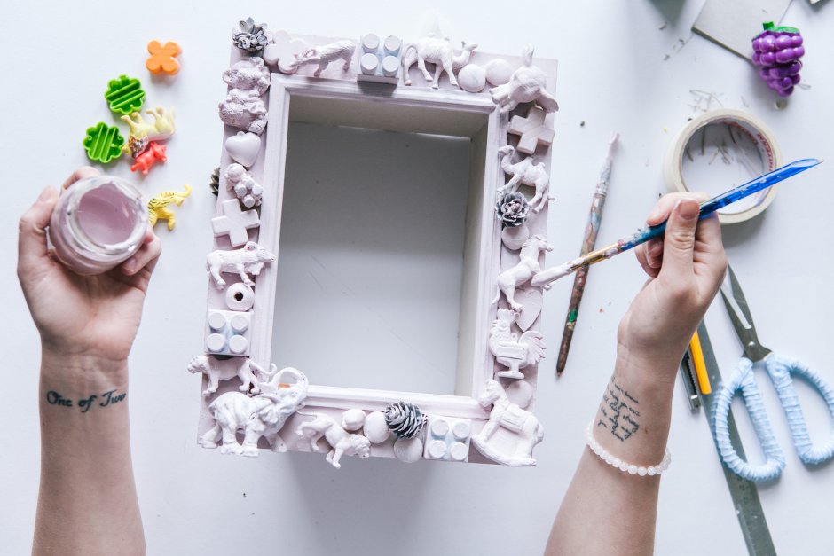 Декор фоторамок мастер класс