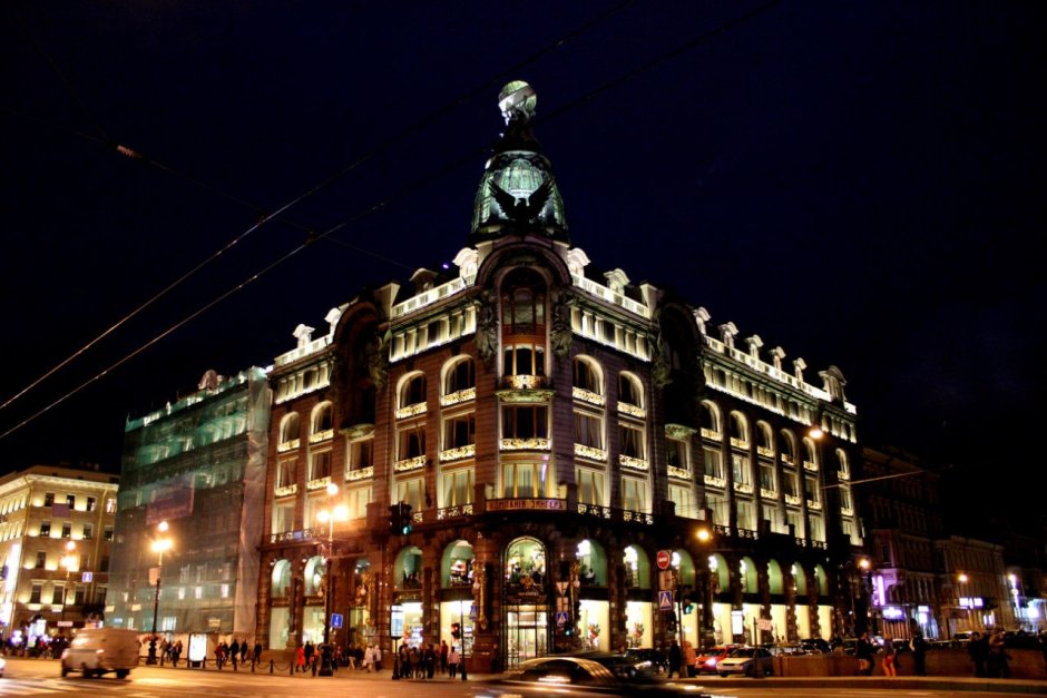 Дом Зингера в Санкт-Петербурге штаб квартира Павла Дурова