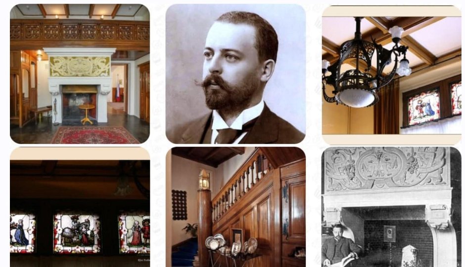 Особняк Рябушинского Шехтель Графика