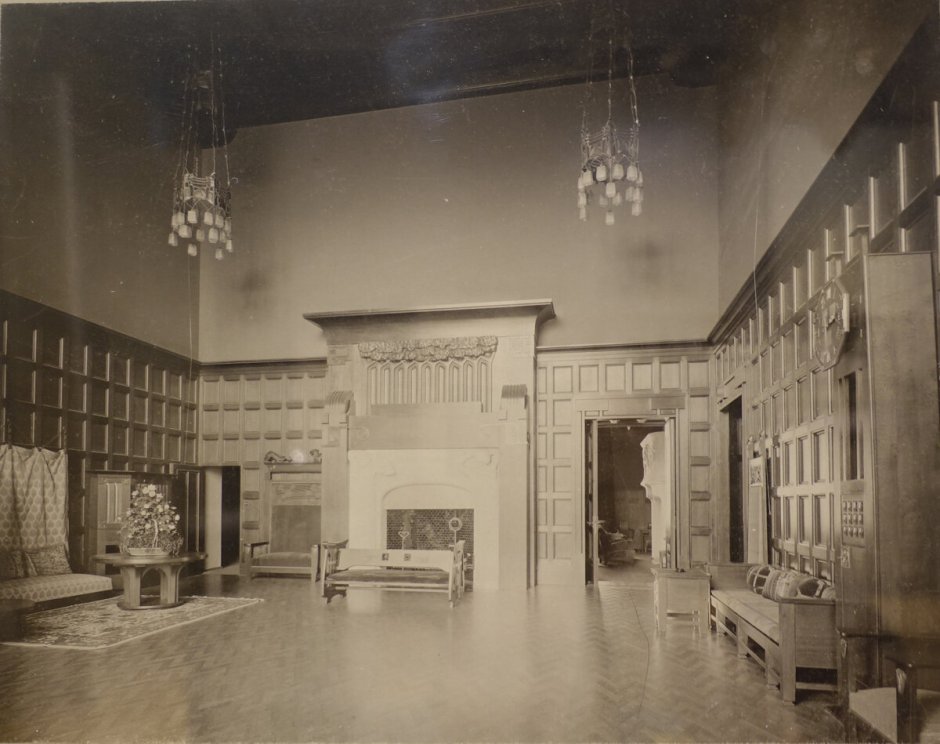 Шехтель особняк Дерожинской интерьер