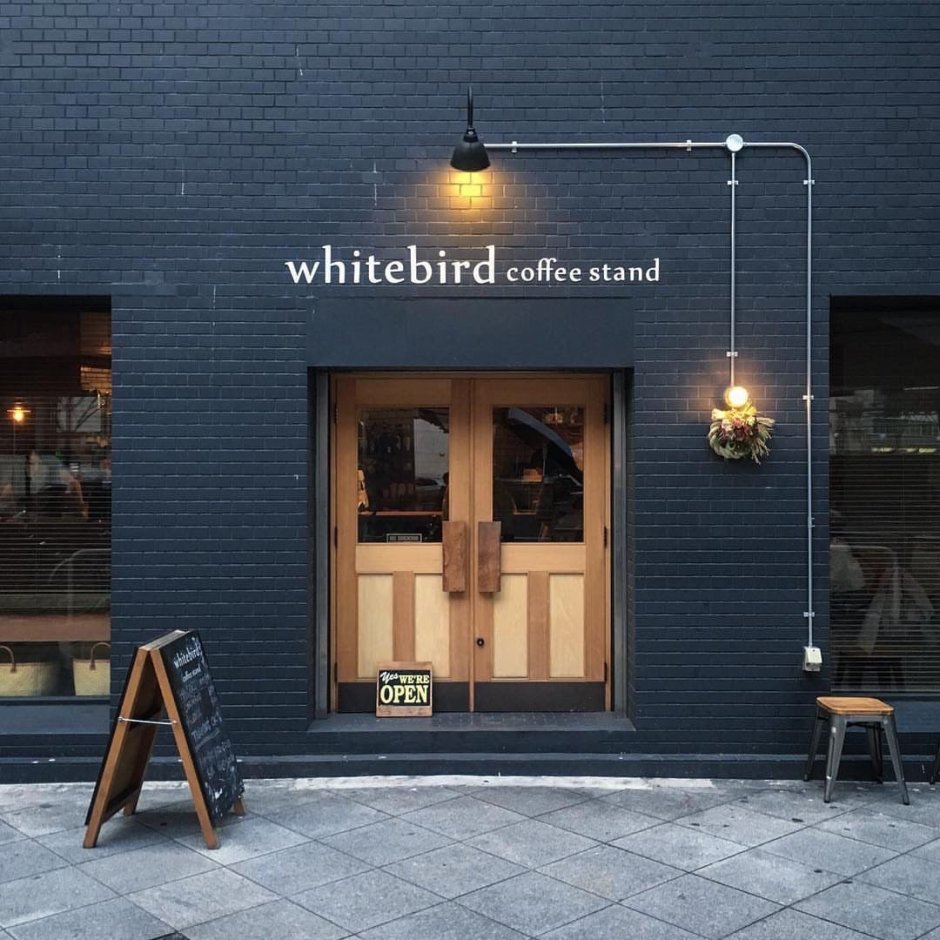 Фасад кофейни