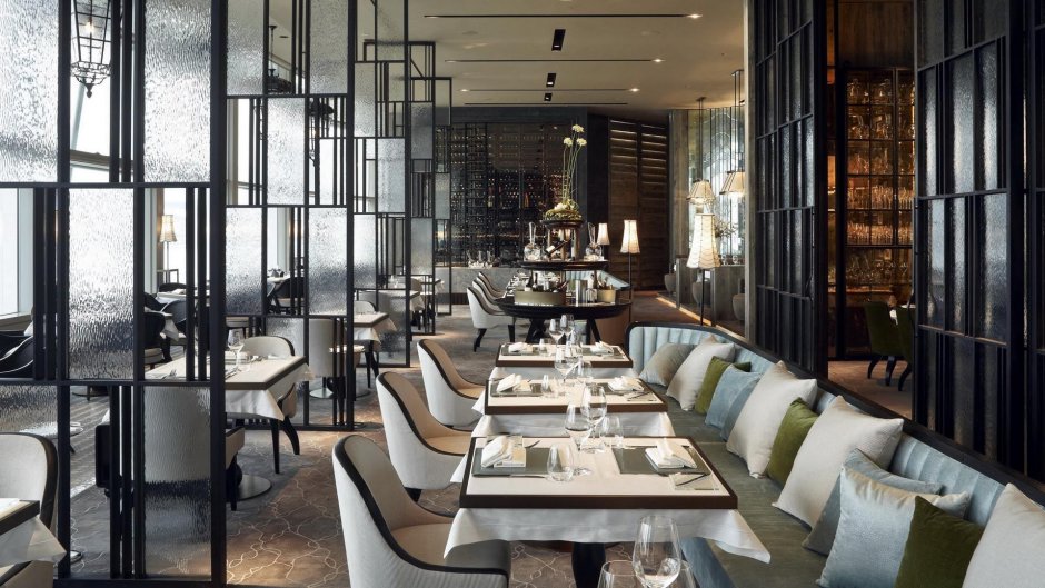 Интерьер европейских ресторанов