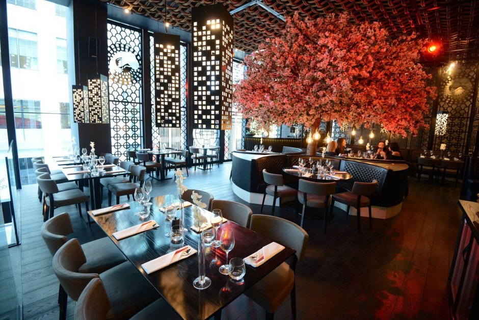 Китайский ресторан интерьер