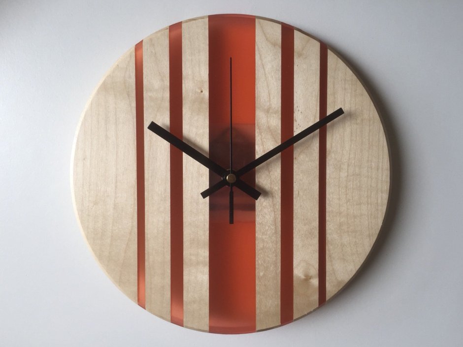 Декор часов деревянных