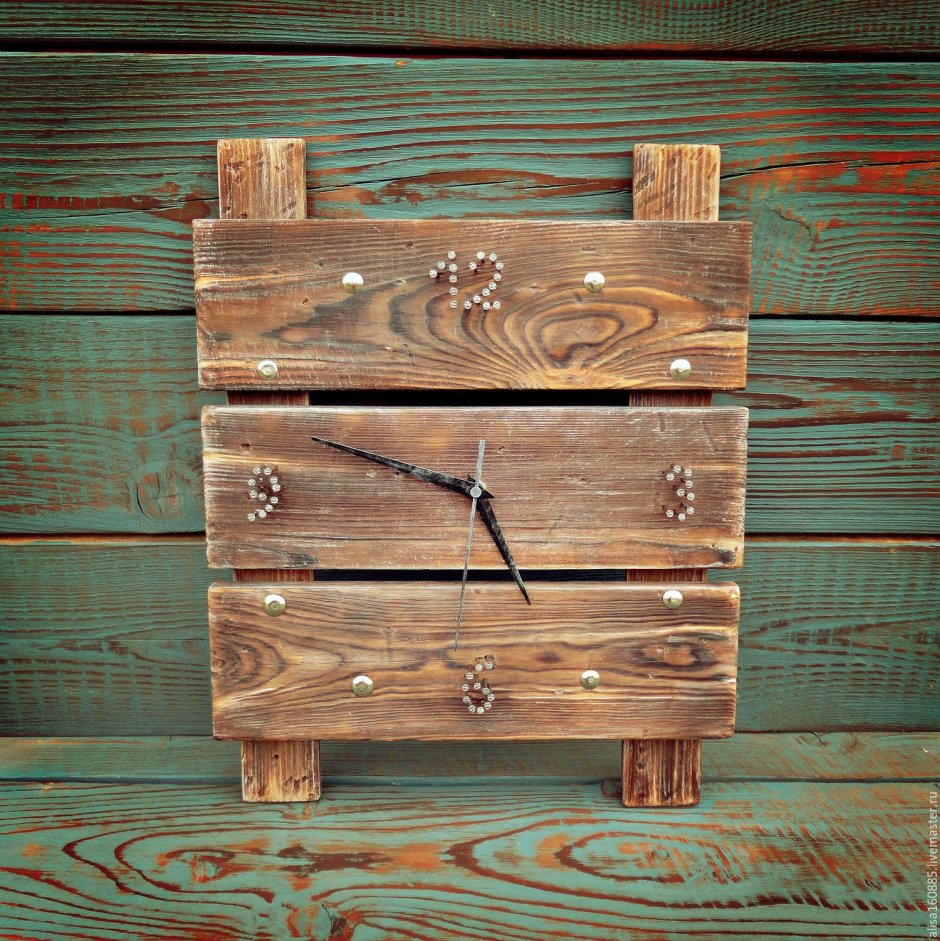 Панно из дощечек