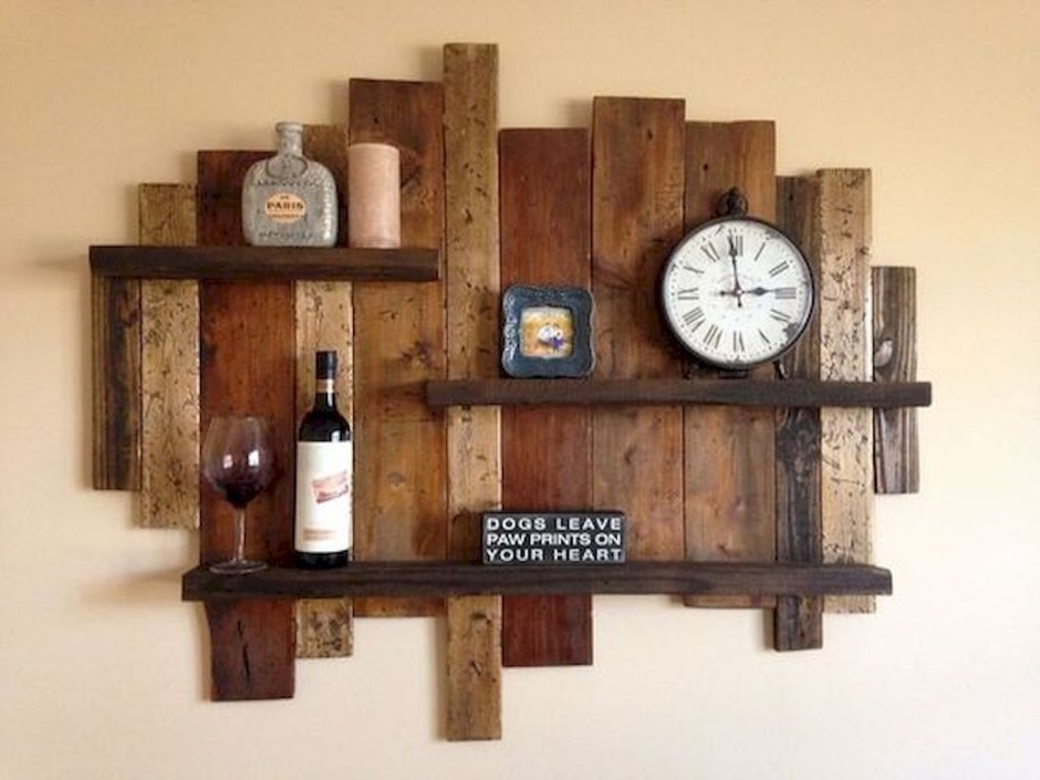 Полка из дерева