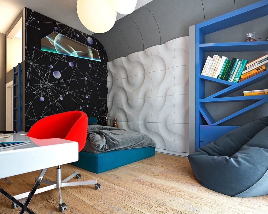 Яркая комната для мальчика