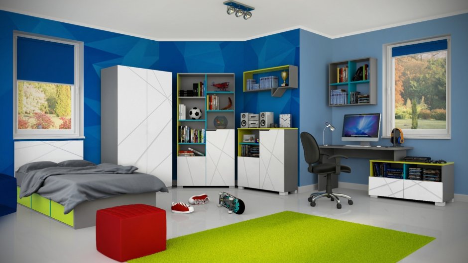 Дизайн комнаты для подростка