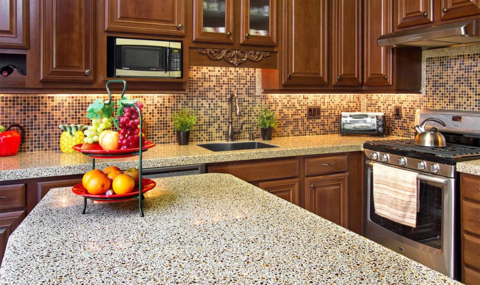 Красивые столешницы для кухни