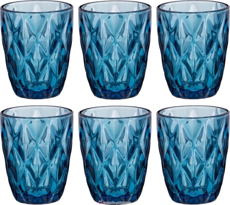 Набор стаканов Lenardi Color Series 270 мл 6 шт