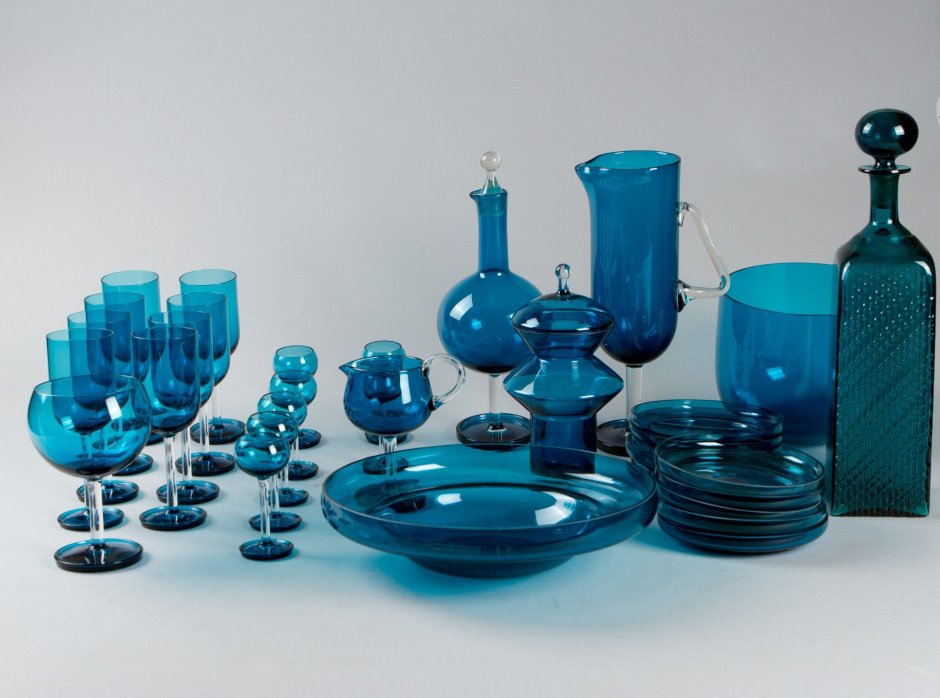Финская стеклянная посуда