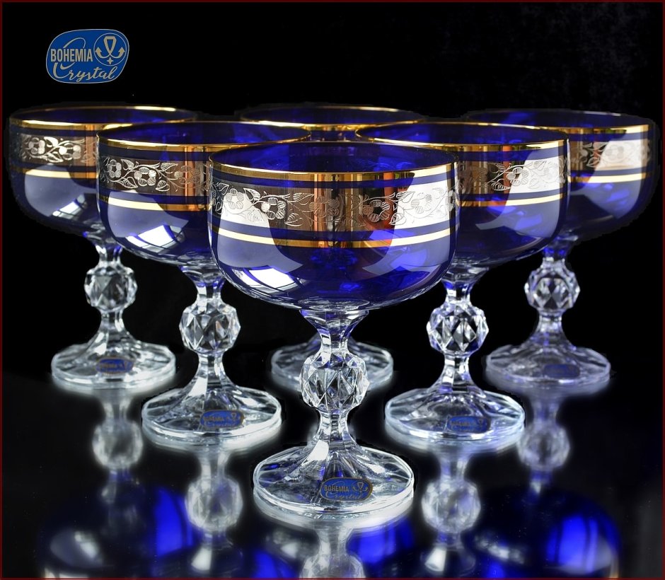Bohemia посуда богемское стекло