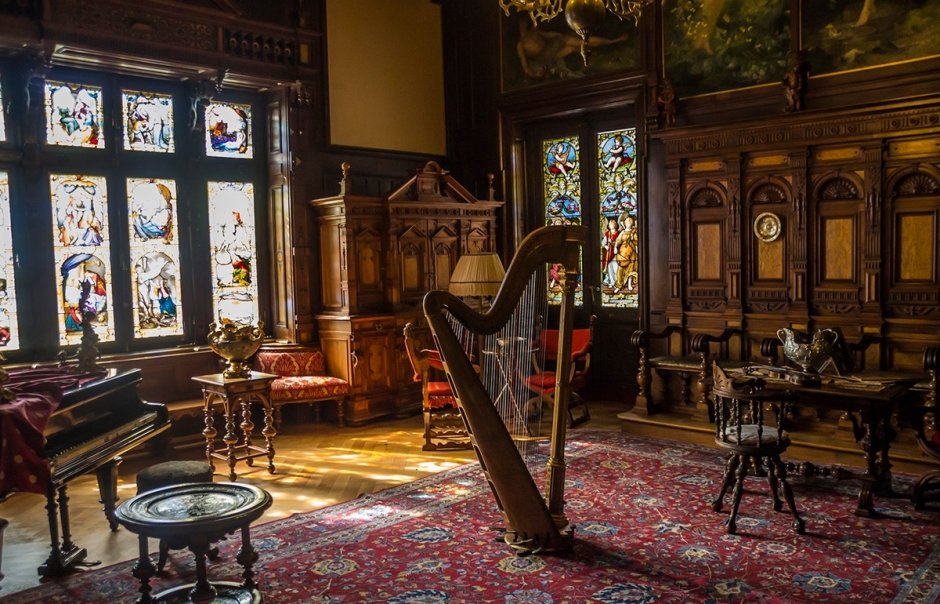 Замок Пелеш комнаты