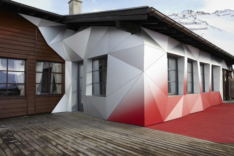 Фасадные кассеты архикад