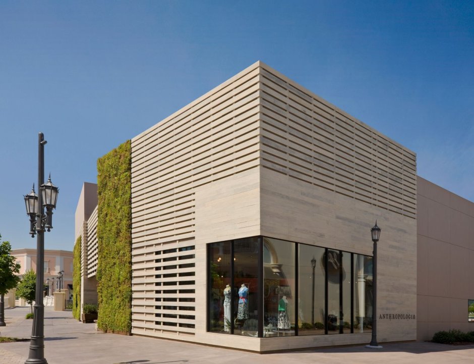 Необычные магазины архитектура